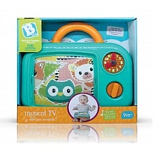 Interactive toy, Infantino, B Kids, Musical TV, Blue