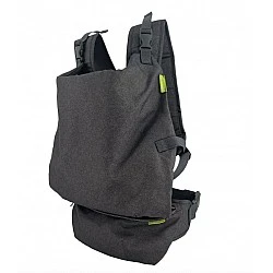Ergonomic baby carrier, Infantino, 2 in 1, Dark gray, from 5.4 to 18 kg.