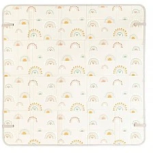Сгъваема мека постелка от пяна, Infantino, Дъга, 147 x 147 см