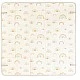 Foldable soft foam mat, Infantino, Rainbow, 147 x 147 cm