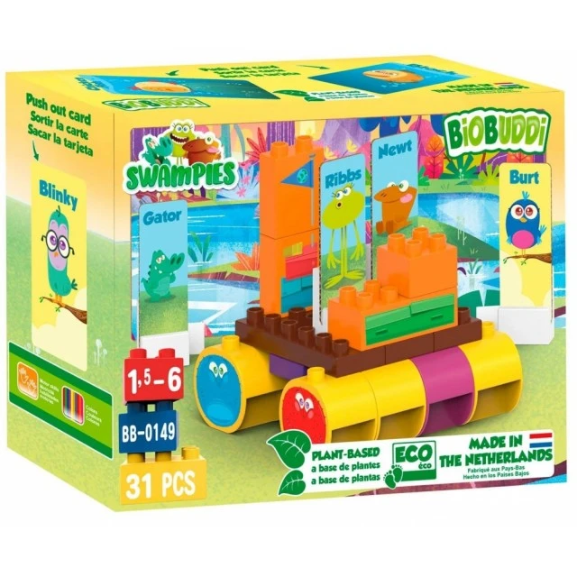 Building set Swampies River raft, 31 pieces