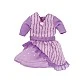 Purple ball gown - 16.5 cm