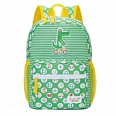 Детска раница Kstationery, Lemon Ribbon, Крокодил, 32.5х22х11cм