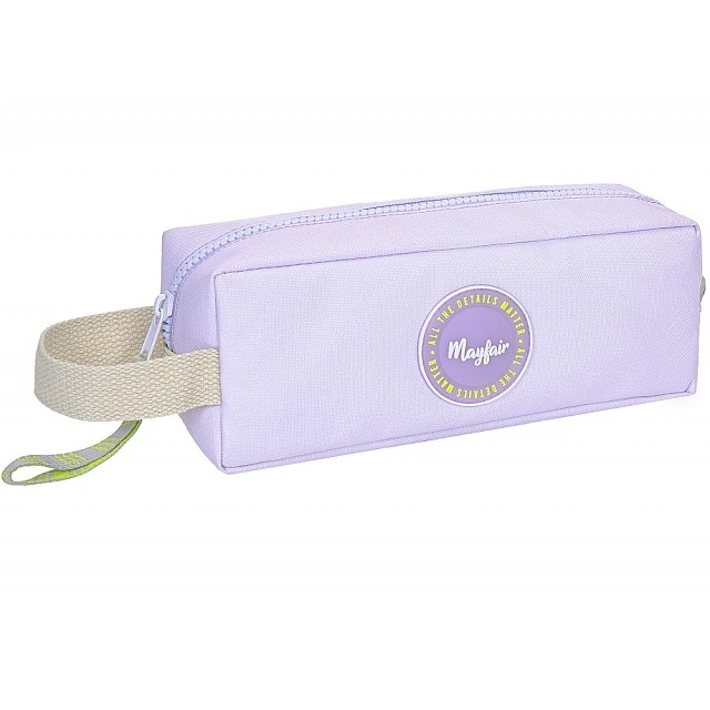 Ученически Несесер Kstationery, Mayfair, What Matters, 22х8.5х5.5cм, Лилав
