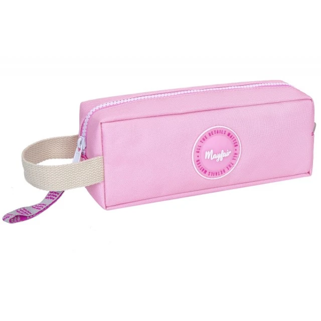Ученически Несесер Kstationery, Mayfair, What Matters, 22х8.5х5.5cм, Розов