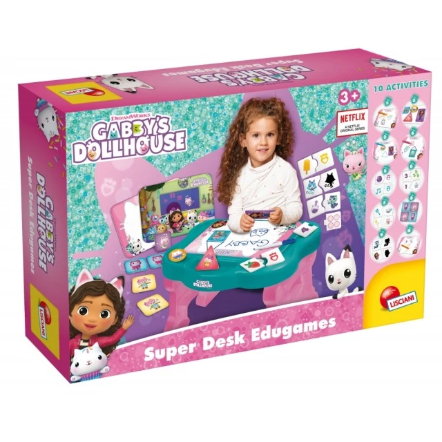 Детска образователна маса, Lisciani, Gabby′s Dollhouse
