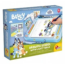 Creative set, Lisciani, Bluey, Drawing school with light board