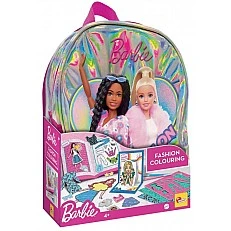 Creative set, Lisciani, Barbie, 2 in 1 backpack with drawing set
