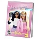 Творчески комплект, Lisciani, Barbie, Книжка за оцветяване с холографски ефект