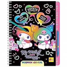 Creative Kit, Lisciani, My Melody & Kuromi, Scratch Reveal, Scratch Book