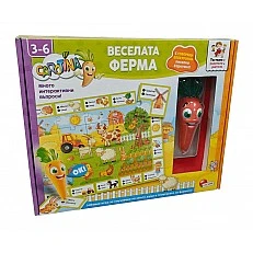 Образователна интерактивна игра, Lisciani, Carotina, Веселата ферма