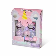 Козметичен комплект Little Unicorn Face Box, 6 части