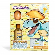 Bathroom set, Martinelia, Dinosaur, Yellow, 4 pieces