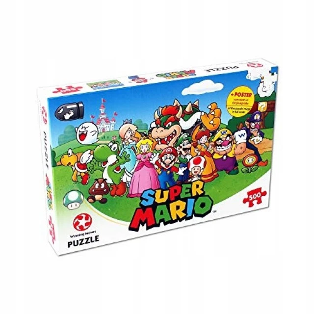 Super Mario and friends puzzle, 500 pieces