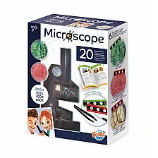 Educational kit, Buki France, Microscope, 20 experiments