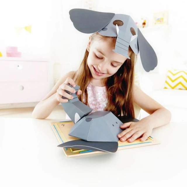 H5123 DIY picture and mask - Elephant