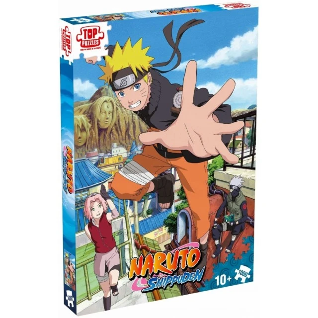 Puzzle, Waddingtons, Naruto, New design, 1000 pieces