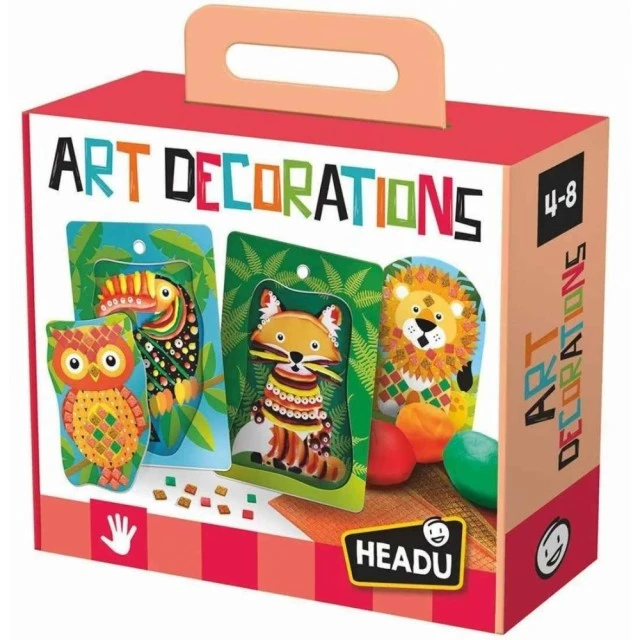 Educational game My first art decorations