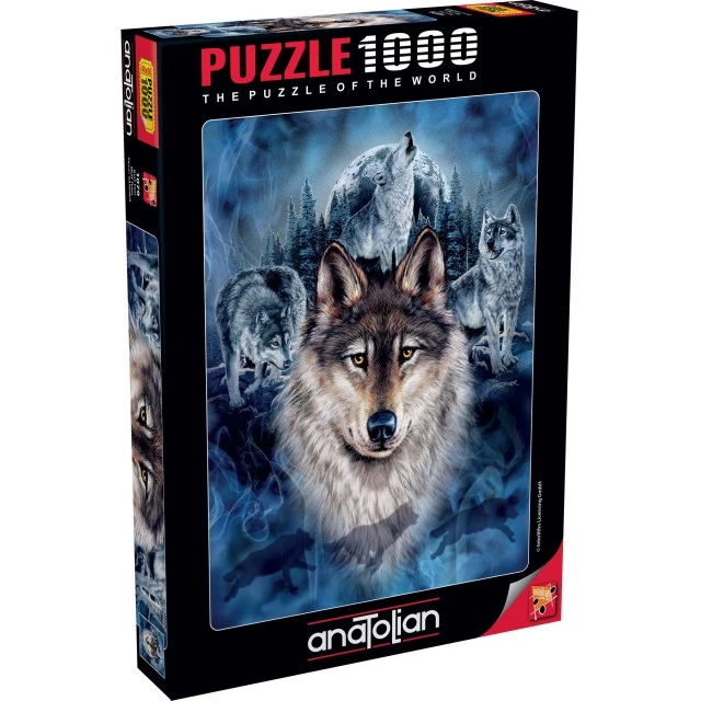 Pack of wolves - puzzle 1000 pieces