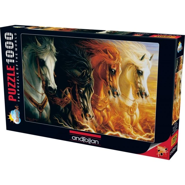 The Four Horsemen of the Apocalypse - puzzle 1000 pieces