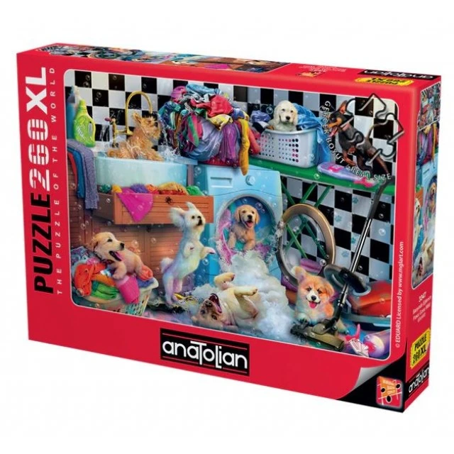 Puzzle, Anatolian, Naughty Paws, 260 pieces