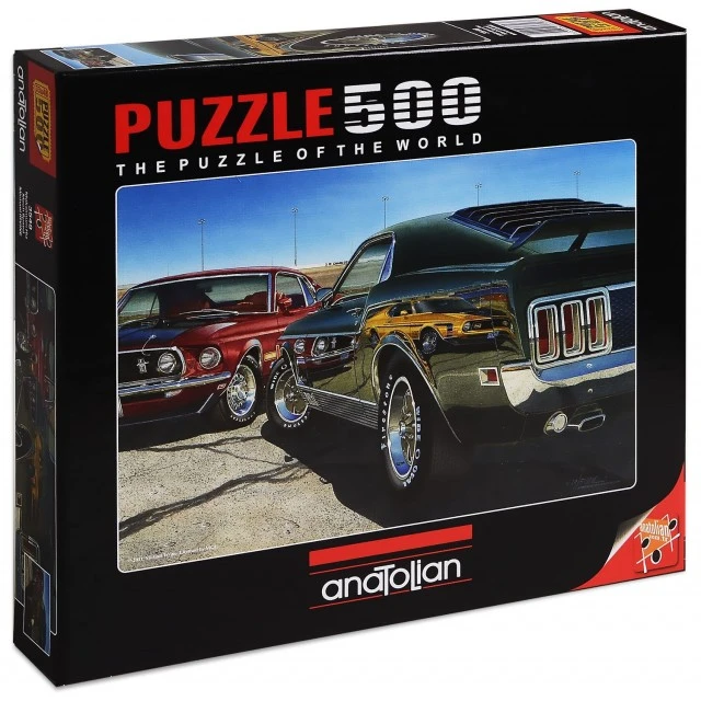 Fast cars - puzzle 500 pieces