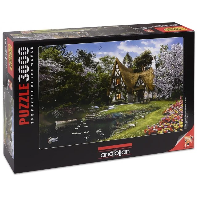 House by the lake - puzzle 3000 pieces
