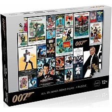 Puzzle James Bond 007, Posters, 1000 pieces