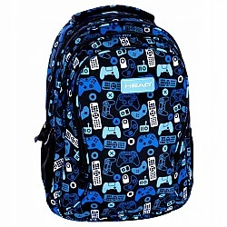 Ученическа раница, Head, AB430, Game ON, 39x28x15 cm