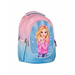 School backpack, Astra, AB340, Lightweight Ergonomic, Top teenagers, Sophie, 40x32x17 cm, Multicolor