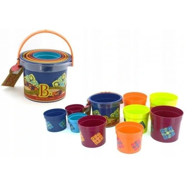 Color stacking cups 10 pcs