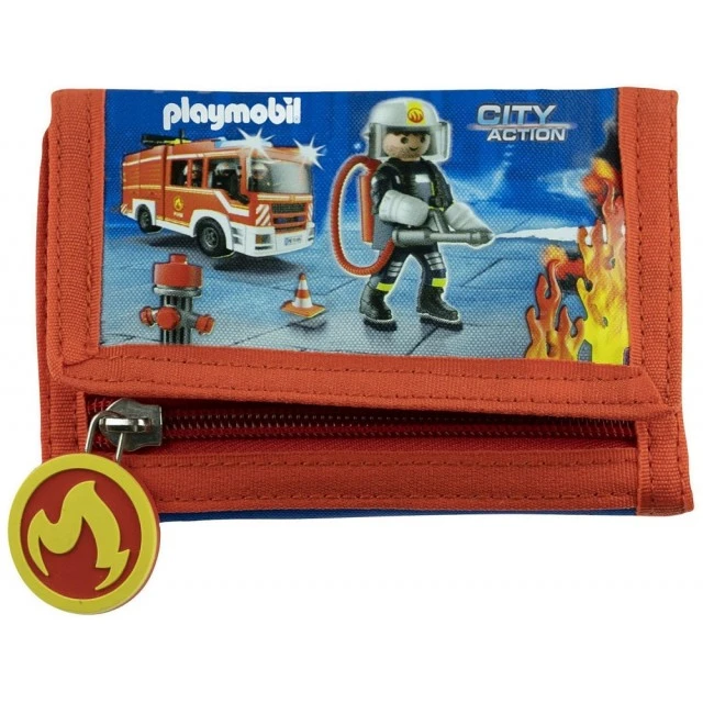 Wallet PL-05 Playmobil Fire Station