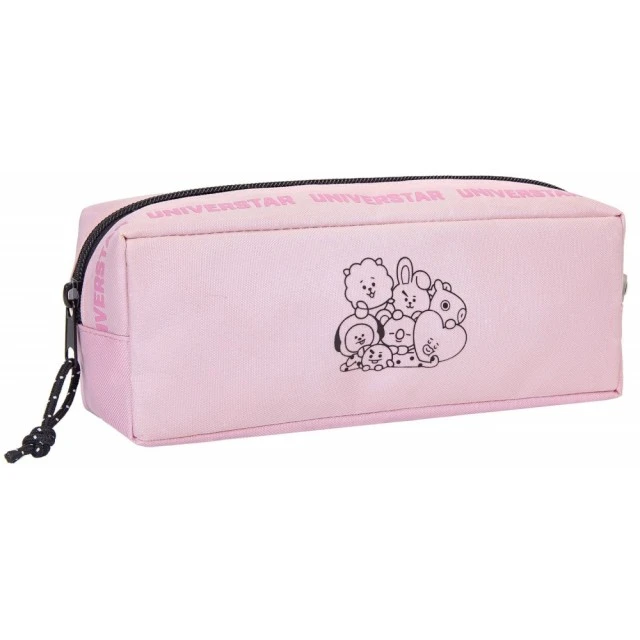 School pencil case Kstationery BT21 Music Fans 22x8.5x5.5 cm