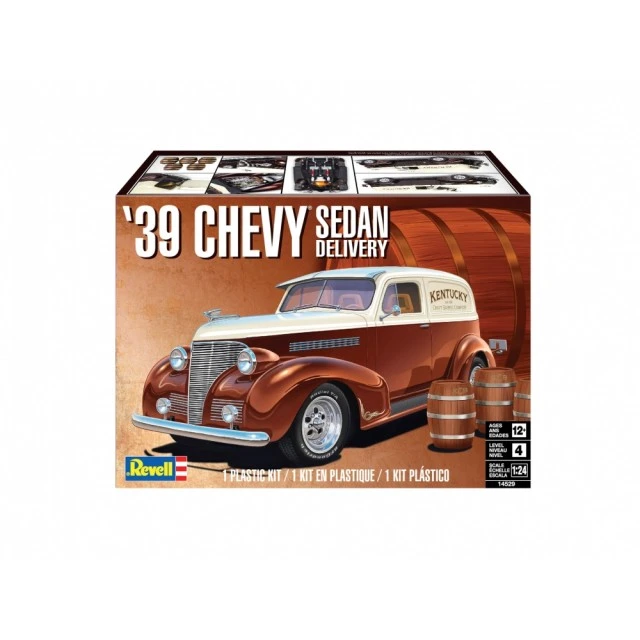 1939 Chevrolet Sedan Prefab Model, 497 Parts