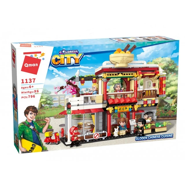 Constructor, Qman, Restaurant, 796 parts
