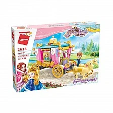Building set Qman Royal Parade Carriage, 458 pieces