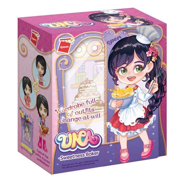 Constructor, Qman, Una, Cake Baker, 64 pieces