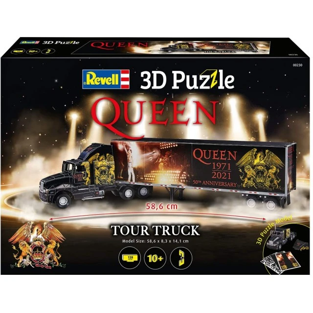 3D Puzzle - QUEEN Truck and Trailer