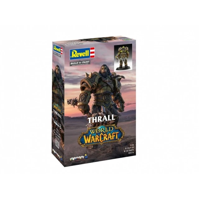Assembly model, Revell, World of Warcraft, The Orc Thrall Gift Set, 60 pieces