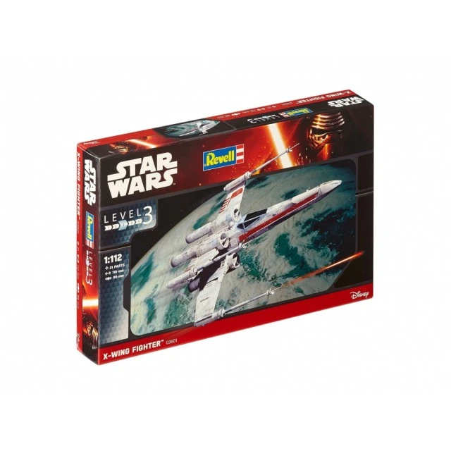 Сглобяем модел, Revell, Star Wars, X-Wing Fighter, 21 части