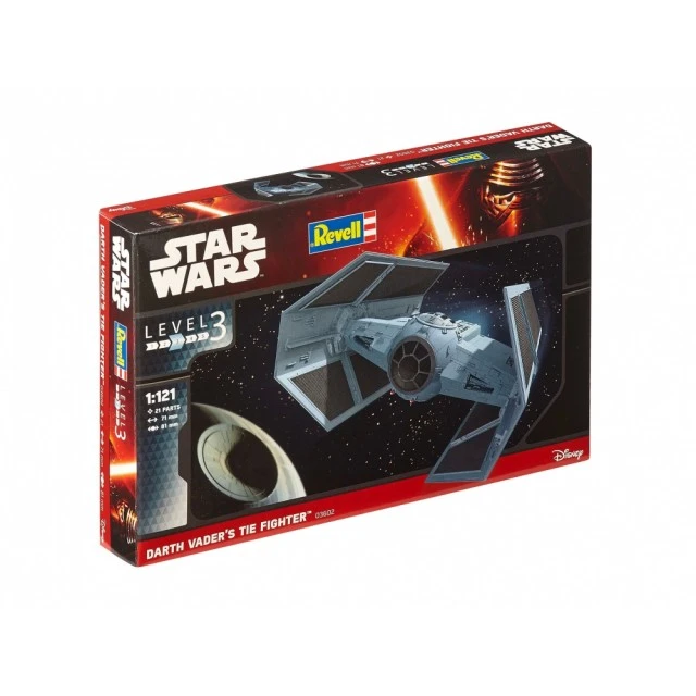 Сглобяем модел, Revell, Star Wars, Darth Vader′s TIE Fighter, 21 части