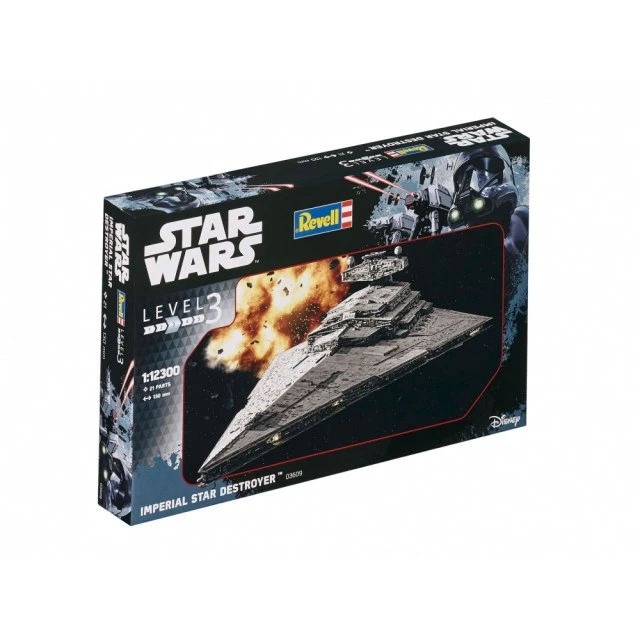 Assembly model, Revell, Star Wars, Imperial Star Destroyer, 21 parts