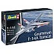 Assembly model, Revell, Grumman F-14 A Tomcat fighter, 49 parts