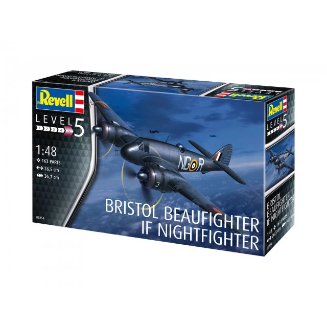 Fighter Bristol Beaufighter assembly model