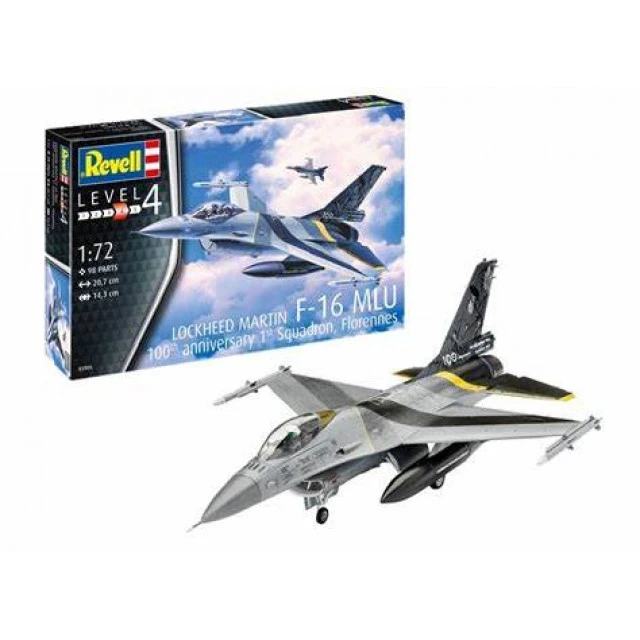 Lockheed Martin F-16 MLU - assembly model