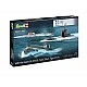 Assembly model kit, Revell, 70th anniversary Bundeswehr submarine: Wilhelm Bauer, Type 206A, Class2, 154 parts