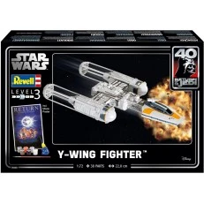 Star Wars Y-wing Fighter 38 Piece Building Model Kit