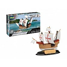 Sailing ship Santa Maria - assembly model