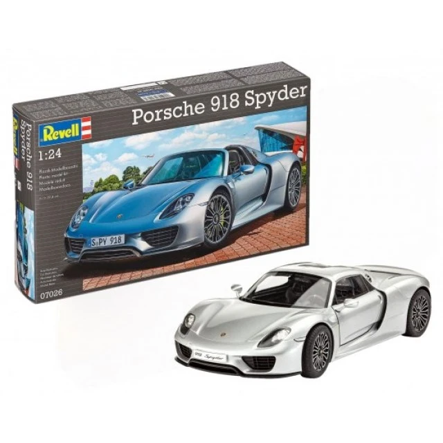 Порше 918 Spyder - сглобяем модел
