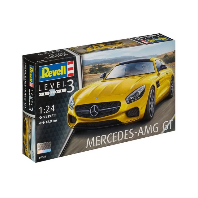 Мерцедес AMG GT - сглобяем модел